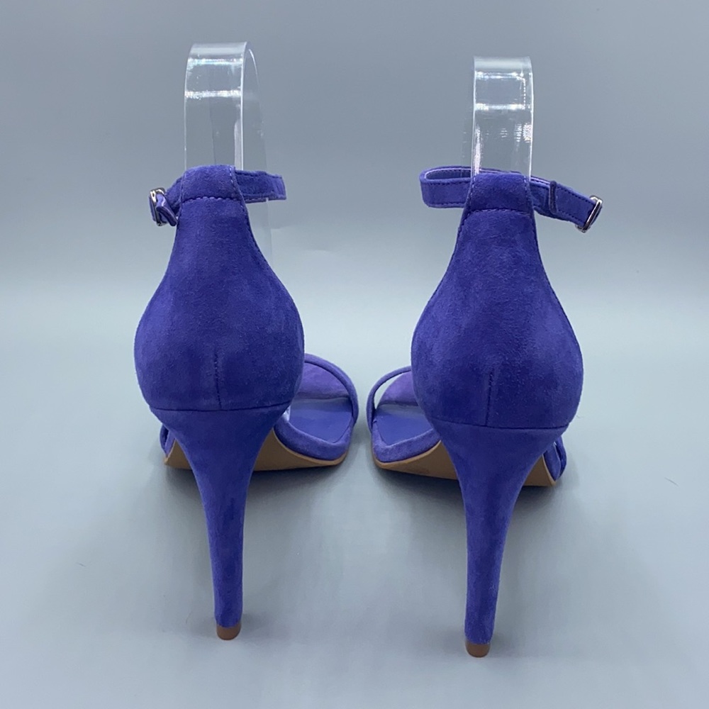 Gianni Bini Ella Quent Violet Vibes Suede Sandals - Picture 4 of 10